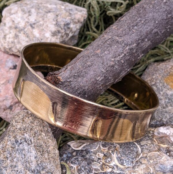 Silver and Gold Bangle