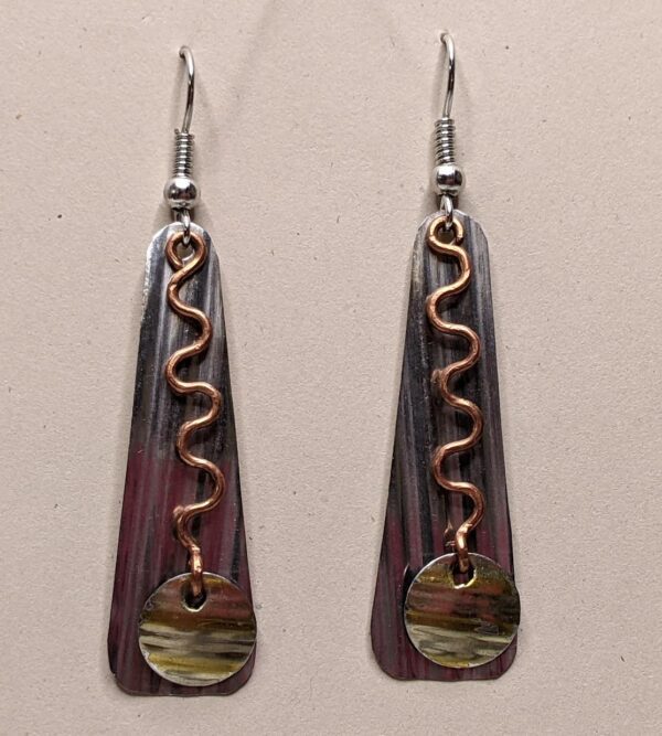 Descending Moon Earrings